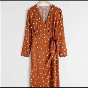 & Other Stories wrap dress